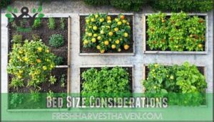 bed size considerations