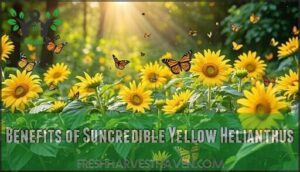 benefits of suncredible yellow helianthus