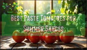 best paste tomatoes for summer sauces