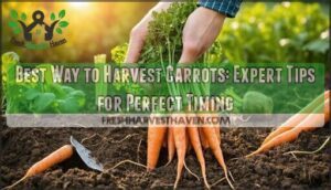 best way to harvest carrots
