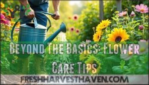 beyond the basics: flower care tips