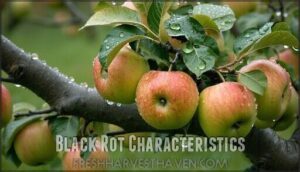 black rot characteristics