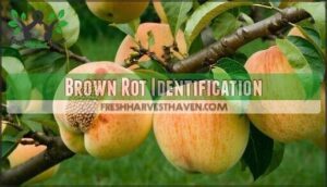 brown rot identification