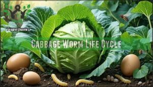cabbage worm life cycle