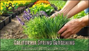 california spring gardening