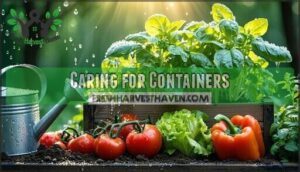 caring for containers