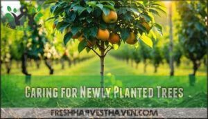 caring for newly planted trees