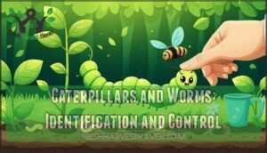 caterpillars and worms: identification and control
