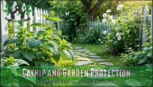 catnip and garden protection