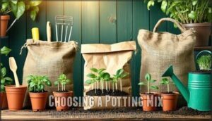 choosing a potting mix