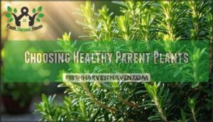 choosing healthy parent plants