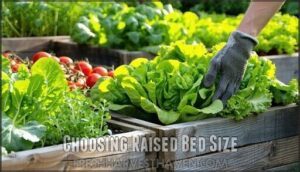 choosing raised bed size