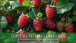 choosing raspberry varieties