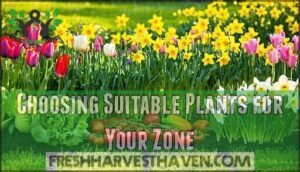 choosing suitable plants for your zone
