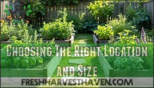 choosing the right location and size