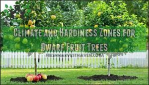 climate and hardiness zones for dwarf fruit trees
