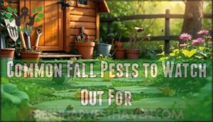 common fall pests to watch out for