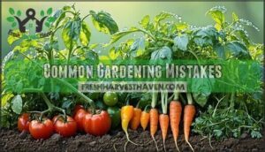 common gardening mistakes