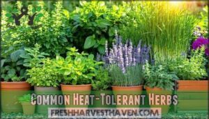 common heat-tolerant herbs