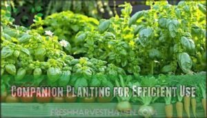 companion planting for efficient use