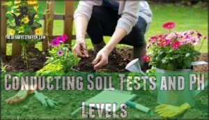 conducting soil tests and ph levels