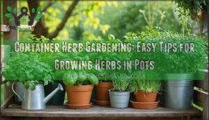 container herb gardening
