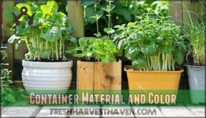 container material and color