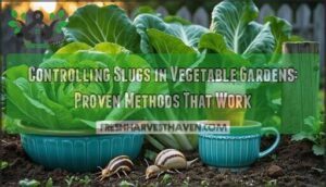 controlling slugs in vegetable gardens