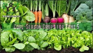 cool-season crops for zone 5