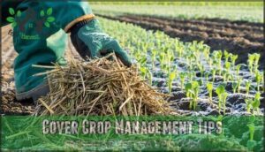 cover crop management tips