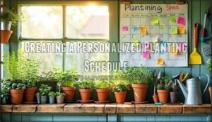 creating a personalized planting schedule