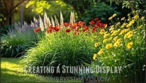creating a stunning display