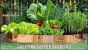 creating copper barriers