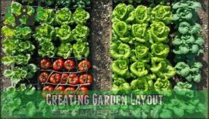 creating garden layout