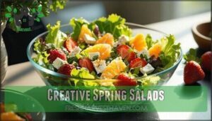 creative spring salads