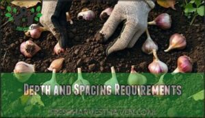 depth and spacing requirements