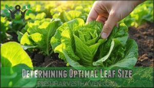 determining optimal leaf size