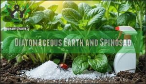 diatomaceous earth and spinosad