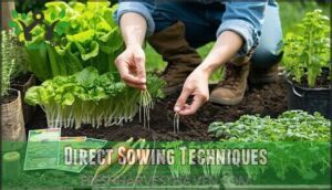 direct sowing techniques