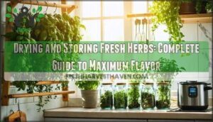 drying and storing fresh herbs