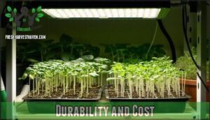 durability and cost