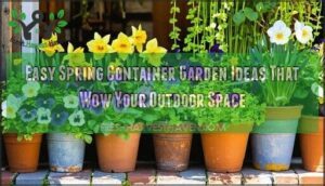 easy spring container garden ideas