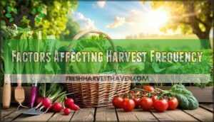 factors affecting harvest frequency