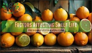 factors affecting shelf life
