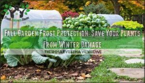 fall garden frost protection