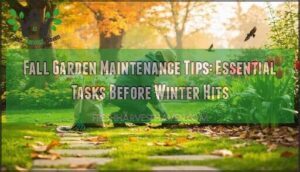 fall garden maintenance tips