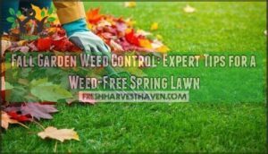 fall garden weed control