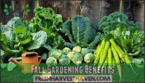 fall gardening benefits