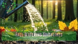 fall watering guidelines