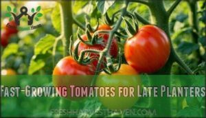 fast-growing tomatoes for late planters